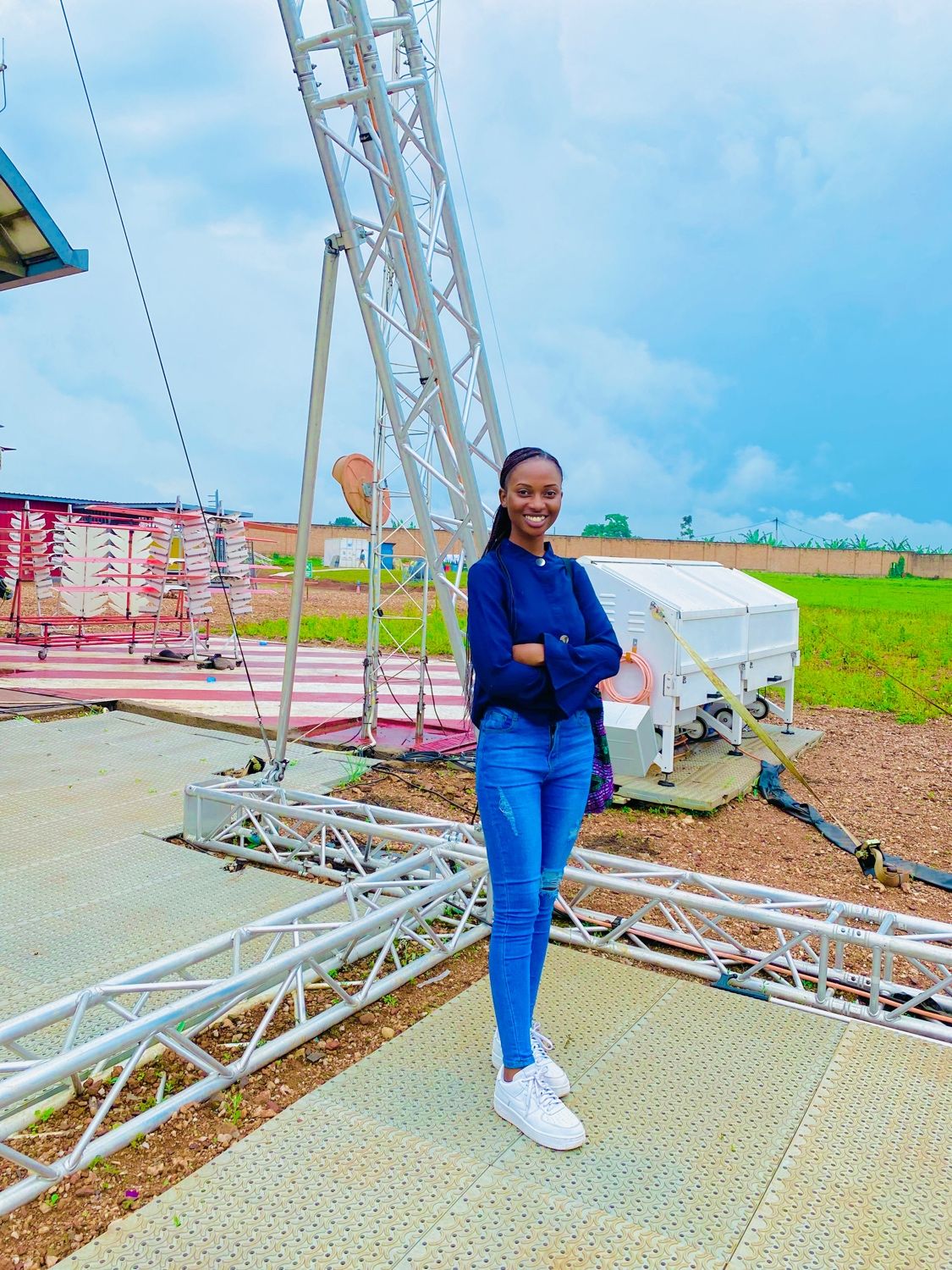 Audry at Zipline Rwanda